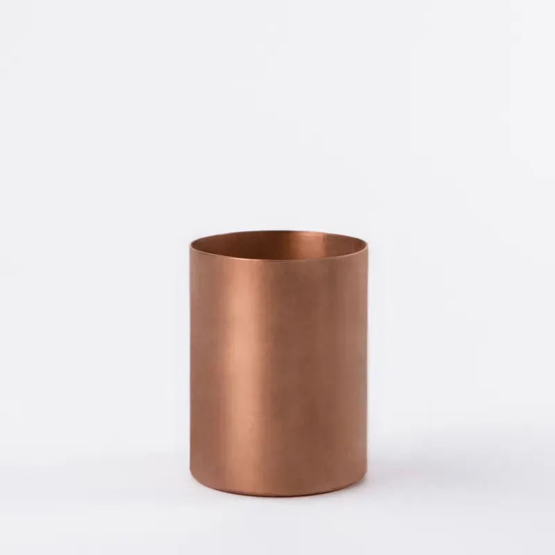 KnIndustrie Lime Mule tumbler rame satinato
