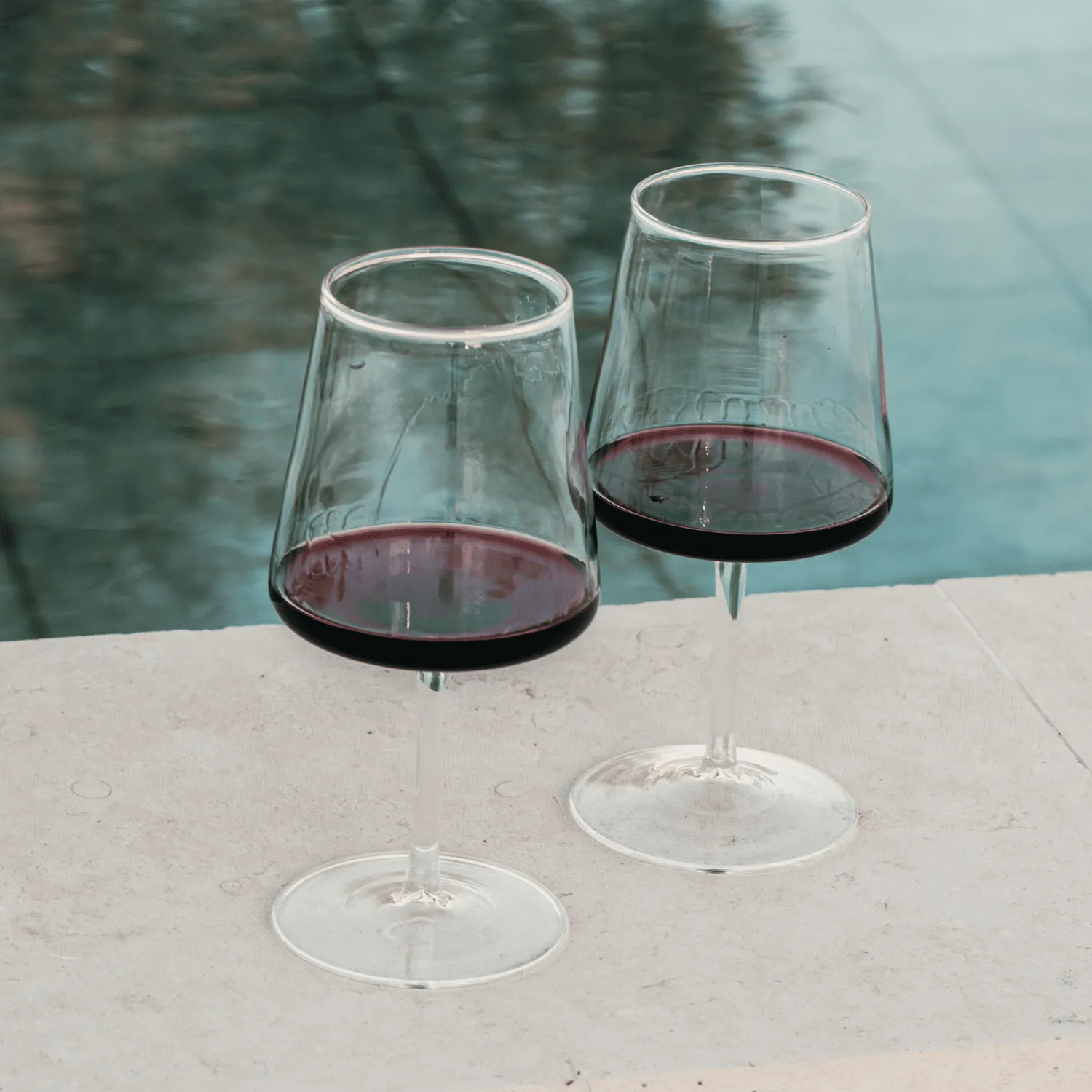 Tavola Ceramica Penelope calici vino rosso 6 pezzi vetro