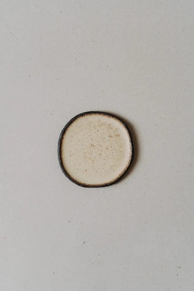 Poemi ROU/A piatto 13 cm beige opaco