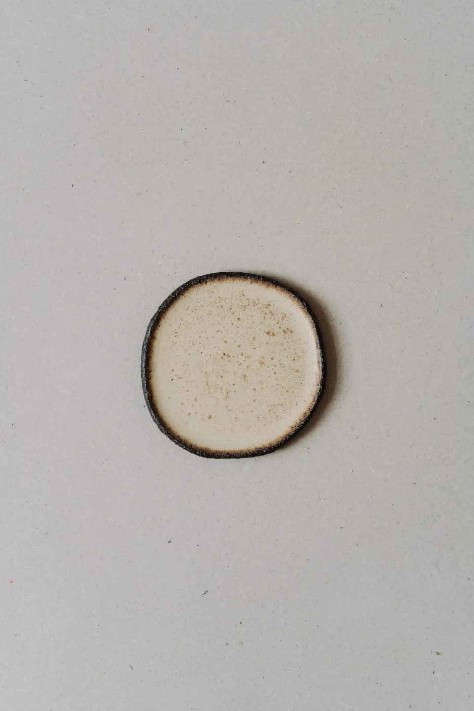 Poemi ROU/A piatto 13 cm beige opaco