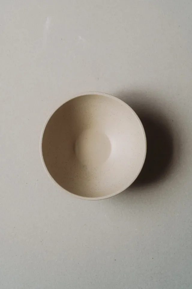 Poemi Terra Vanilla ciotola ceramica 21 cm bianco opaco