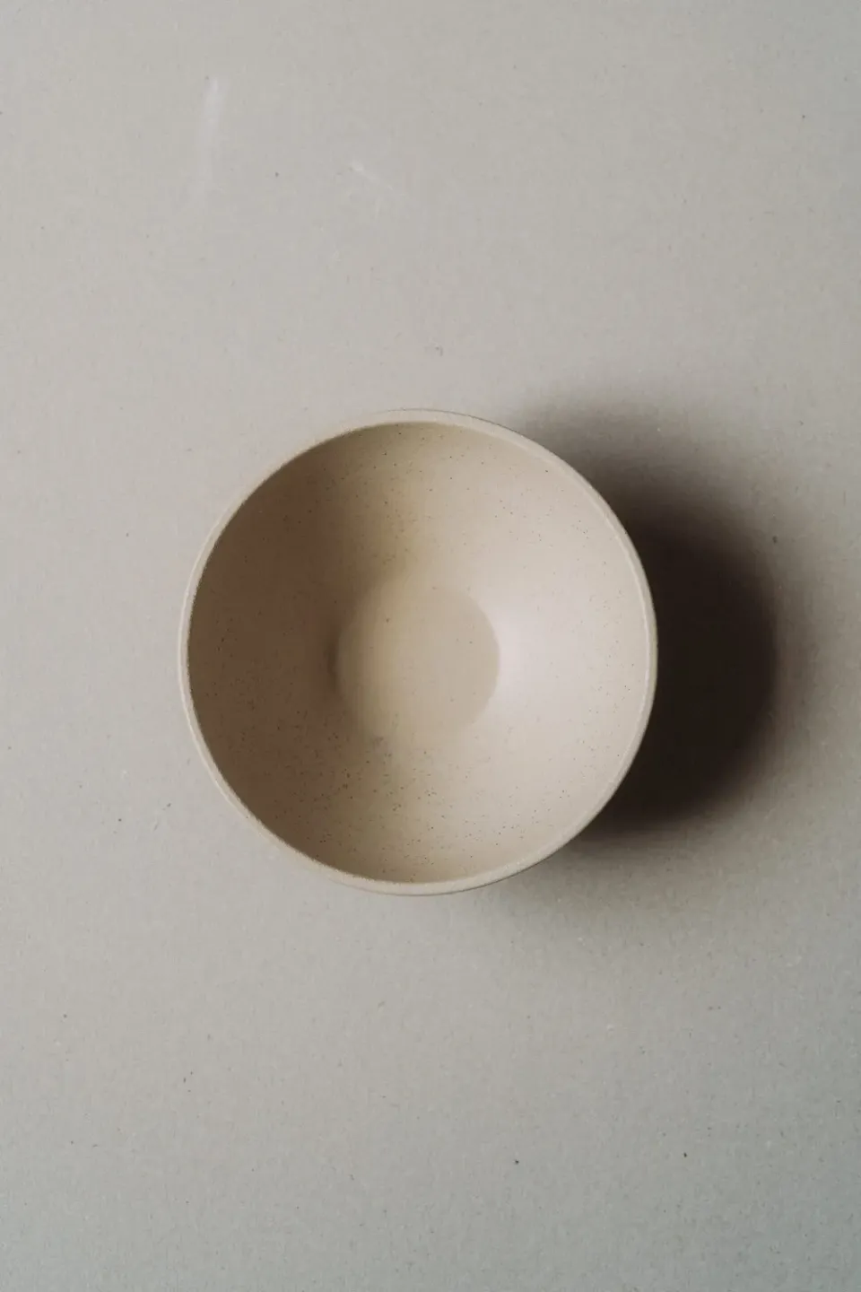 Poemi Terra Vanilla ciotola ceramica 21 cm bianco opaco