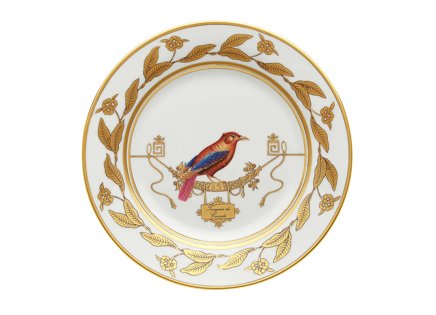 Richard Ginori Volière piatto dessert porcellana