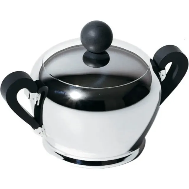 Alessi Bombé zuccheriera in acciaio inox