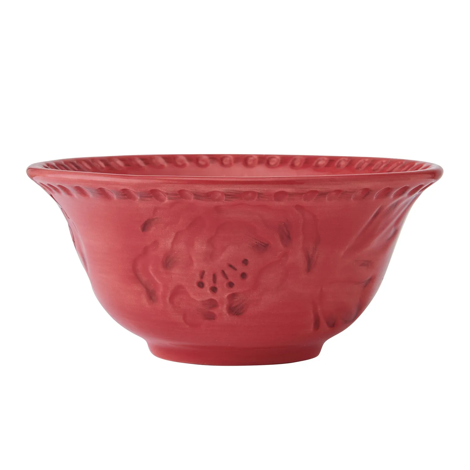 Fitz and Floyd Poinsettia Holiday servizio piatti 12 pezzi rosso per 4