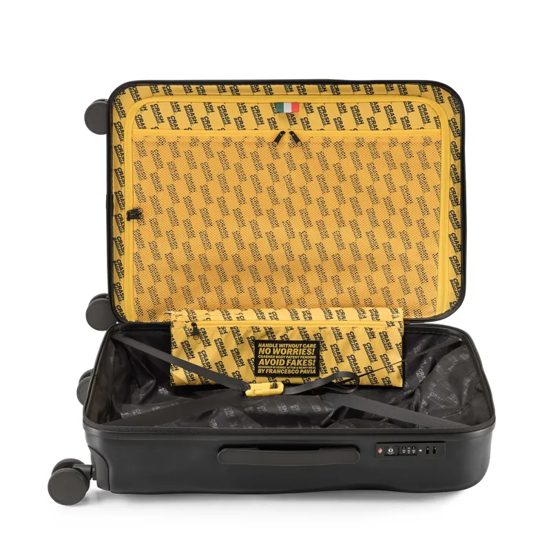 Crash Baggage Icon Trolley Cabina Rigido 4 Ruote