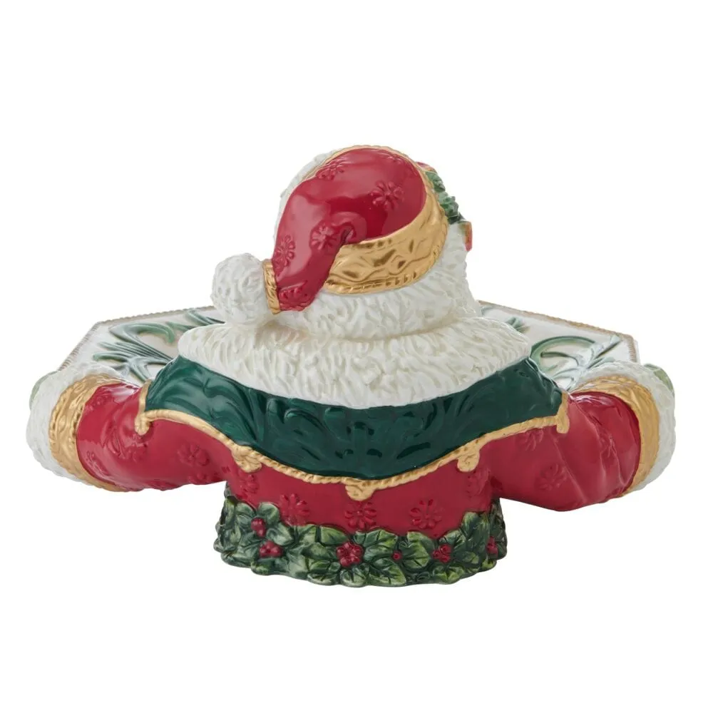 Fitz and Floyd Woodland Holiday ciotola Babbo Natale