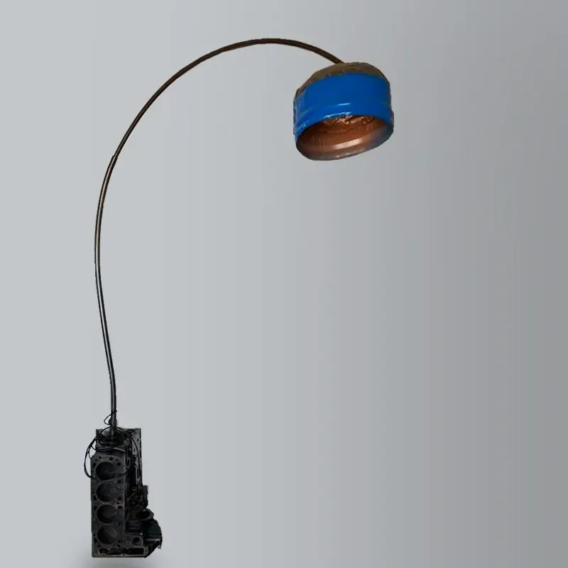 Lampada 2000 lampada artigianale materiale recupero