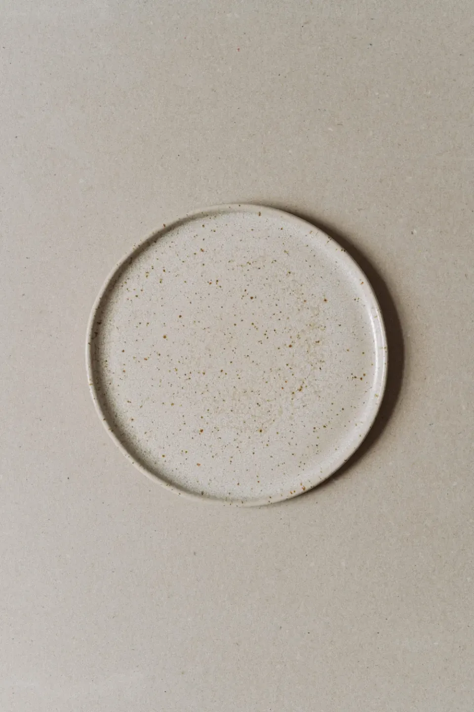 Poemi Black&Beauty piatto ceramica 20 cm bianco