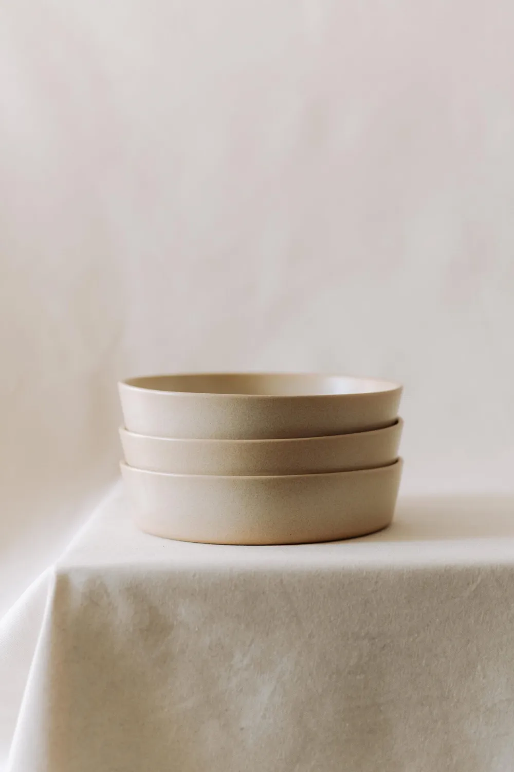 Poemi Mei Ciotola 26 cm Beige in Gres