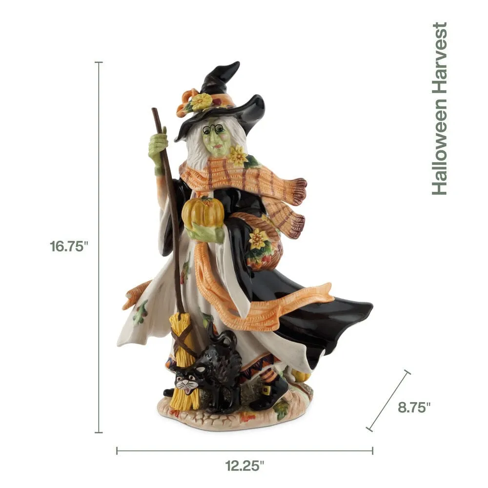 Fitz and Floyd Halloween Harvest Statuina Strega 42 cm