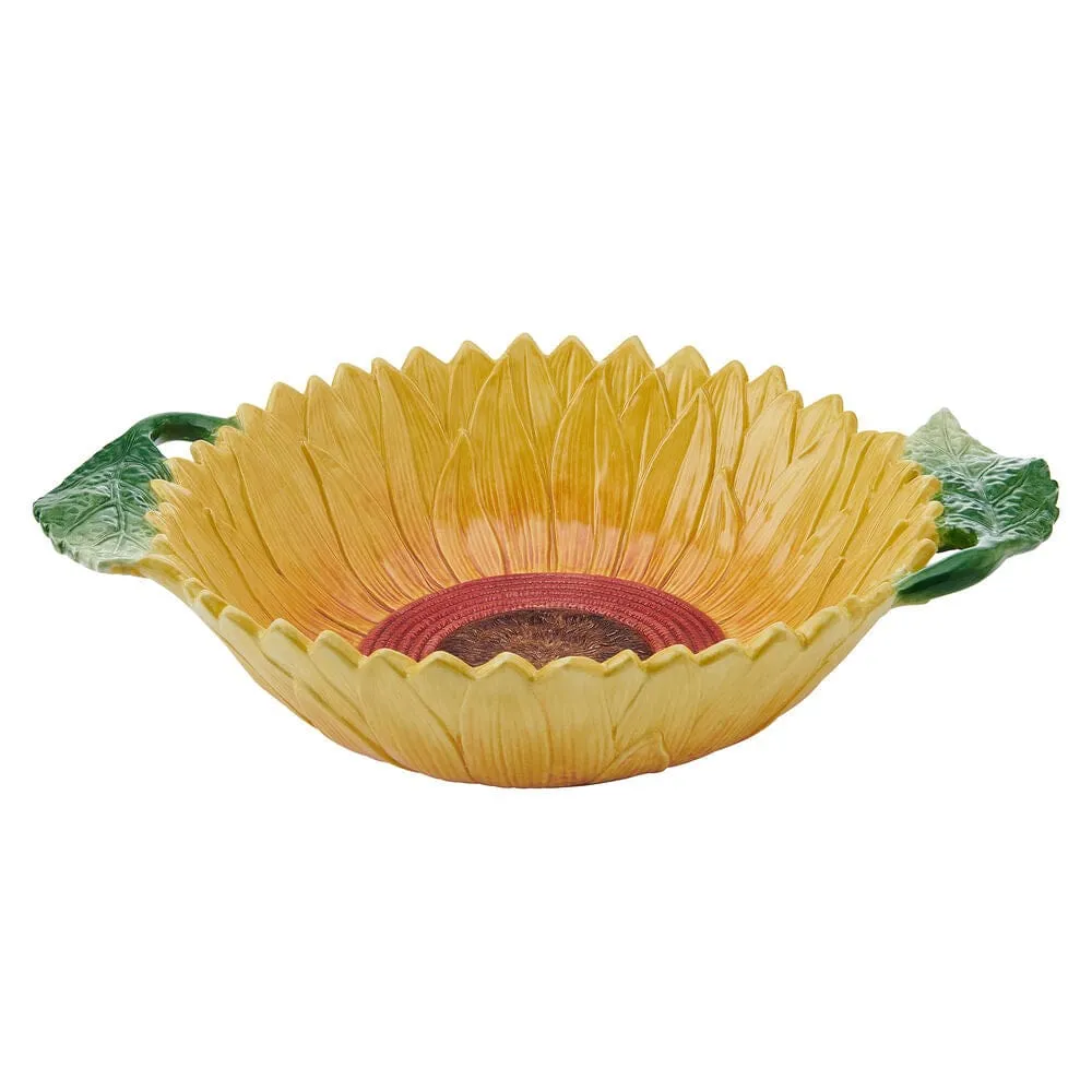 Fitz and Floyd Provence Sunflower ciotola servizio girasole