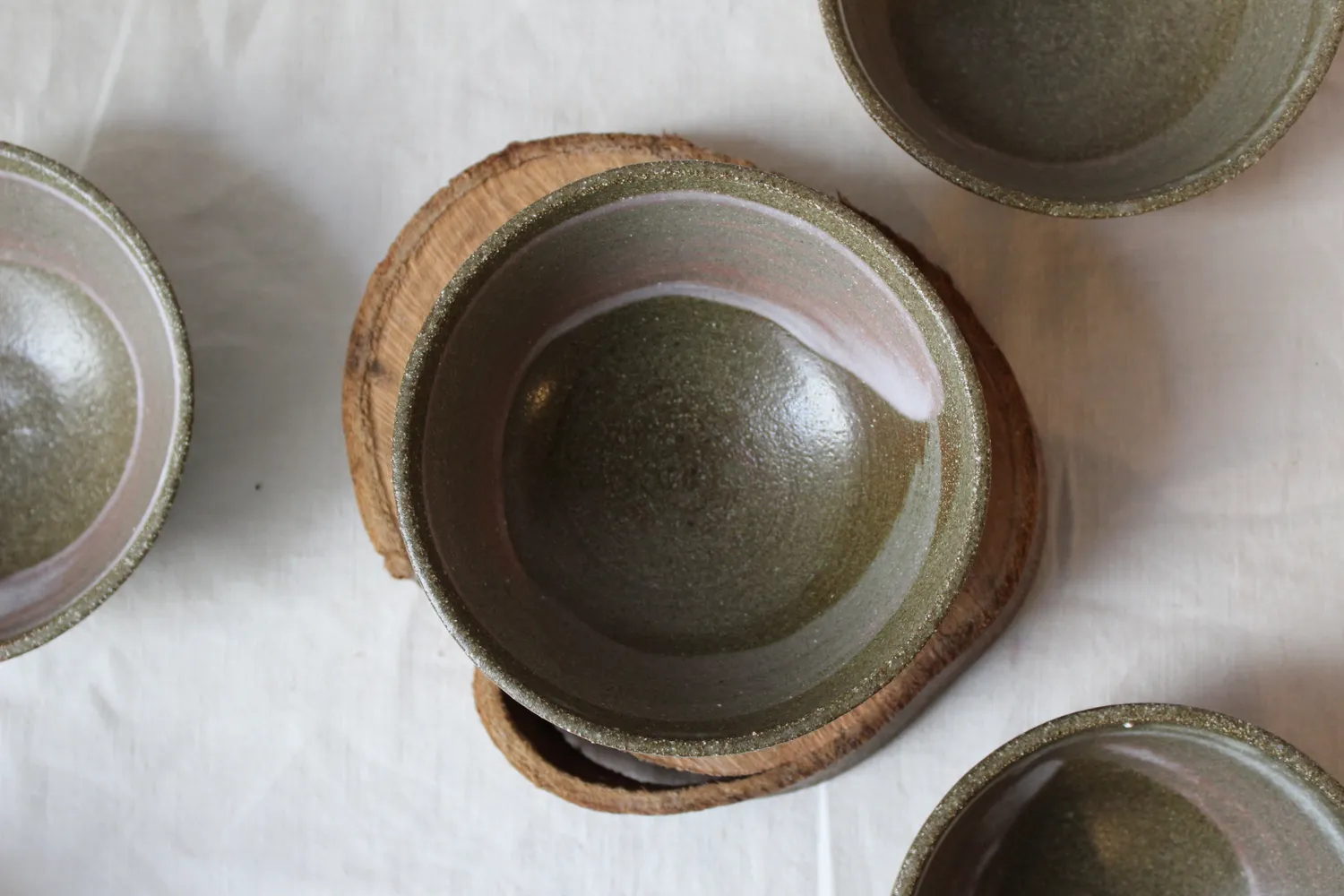 Studio Delta Pottery Enso ciotola grès rosso 12,5 cm