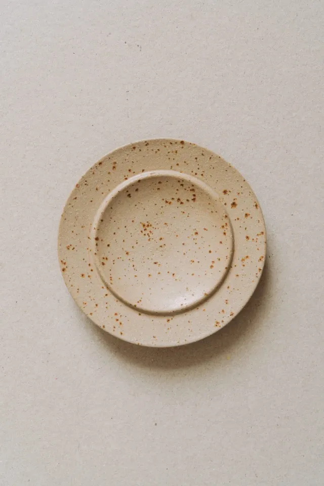 Poemi M'amuse piattino ceramica 13 cm crema