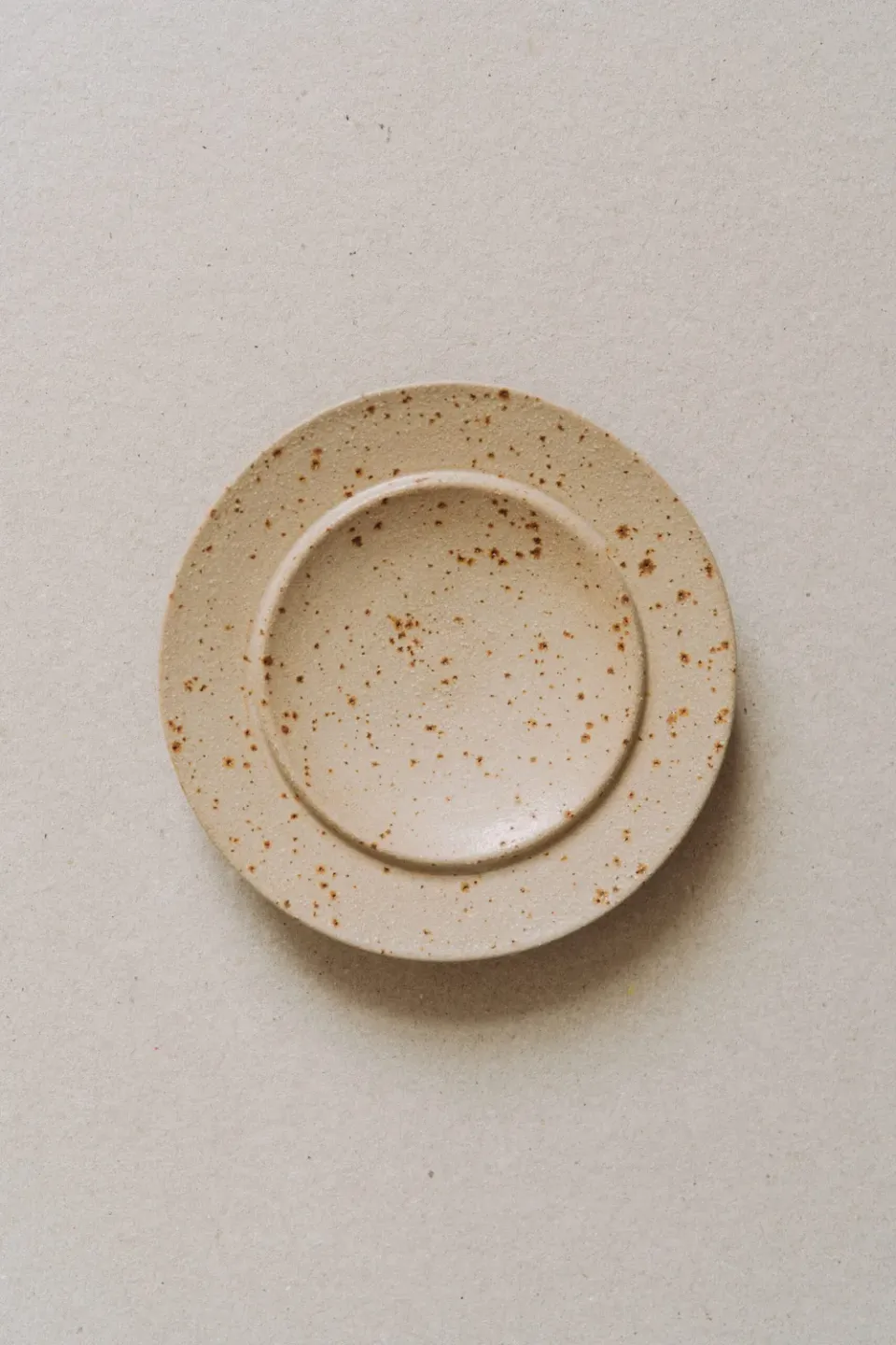 Poemi M'amuse piattino ceramica 13 cm crema