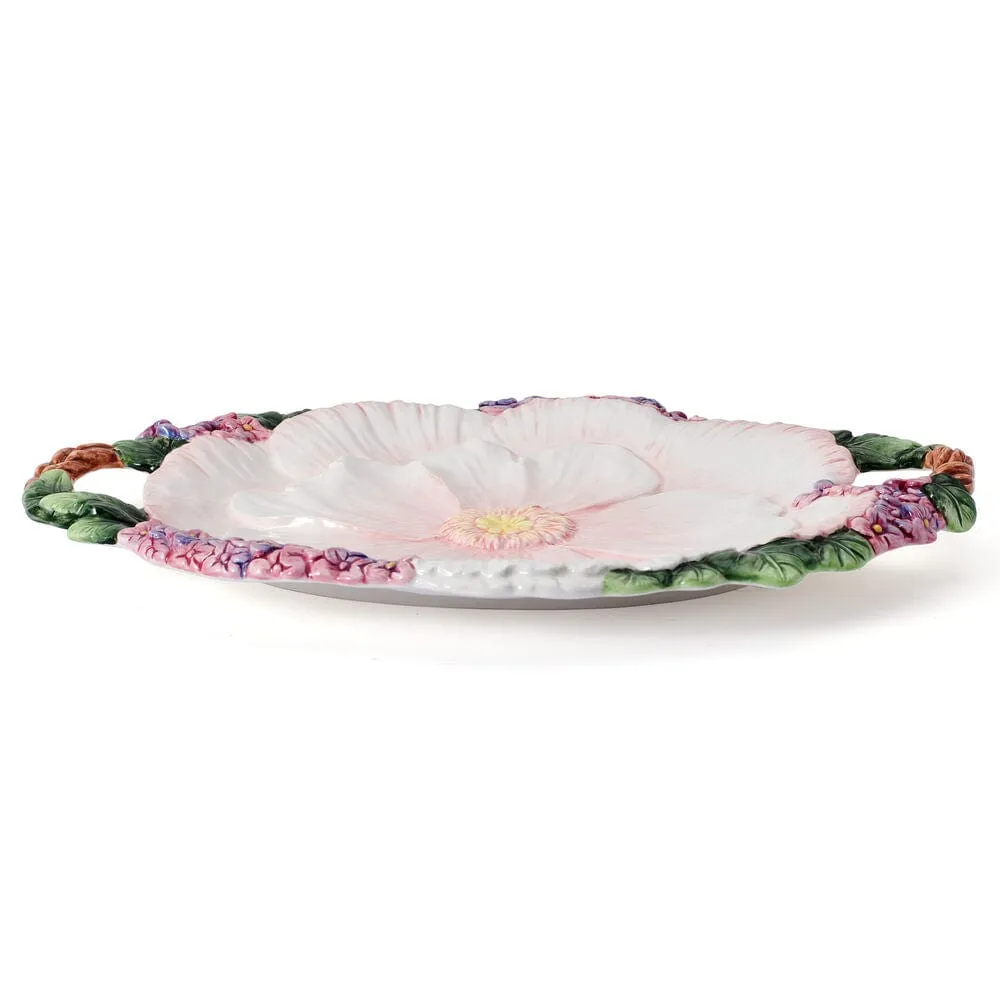 Fitz and Floyd Jardin vassoio da portata 48 cm floreale