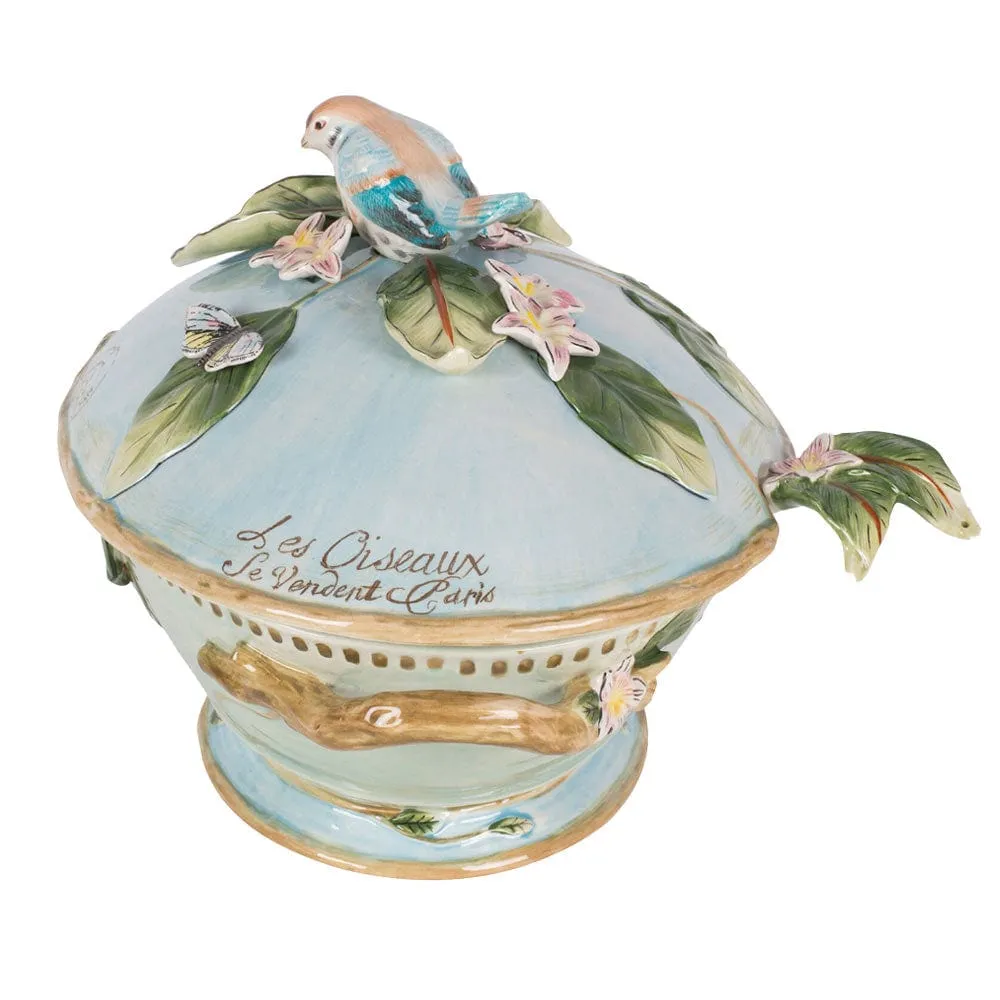 Fitz and Floyd Toulouse zuppiera con mestolo 3,5 qt