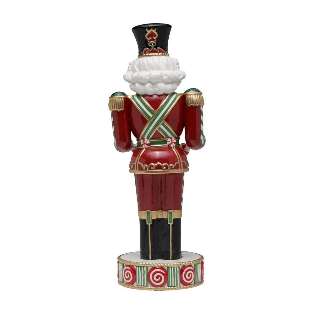 Fitz and Floyd Holiday Nutcracker Sugar Plum Prince 16.5 schiaccianoci 42 cm
