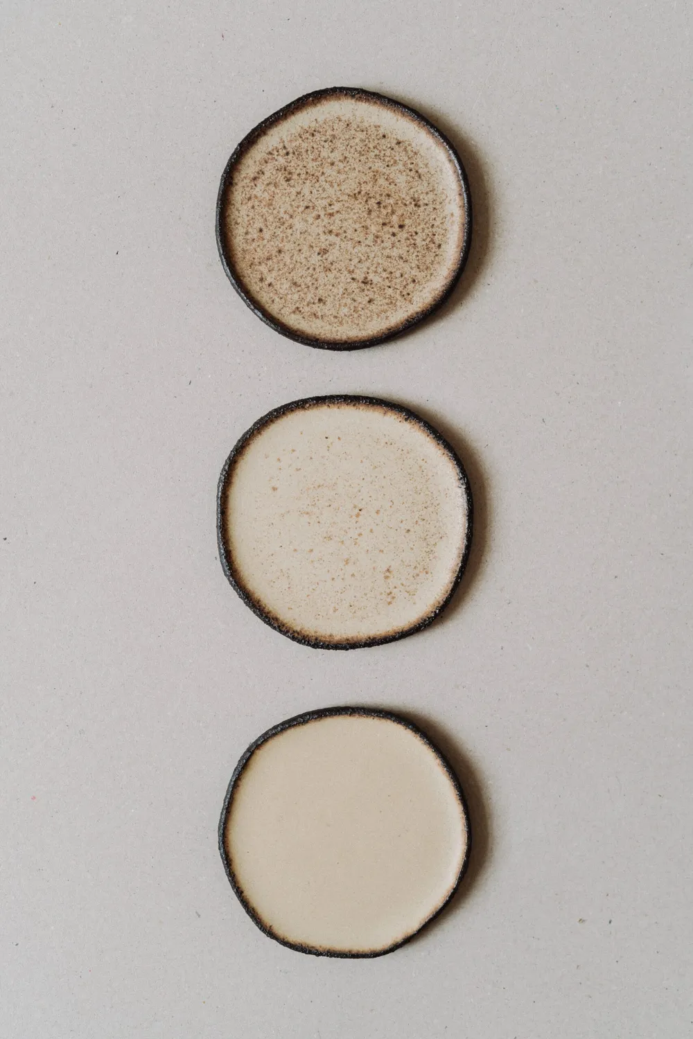 Poemi ROU/A piatto 13 cm beige opaco