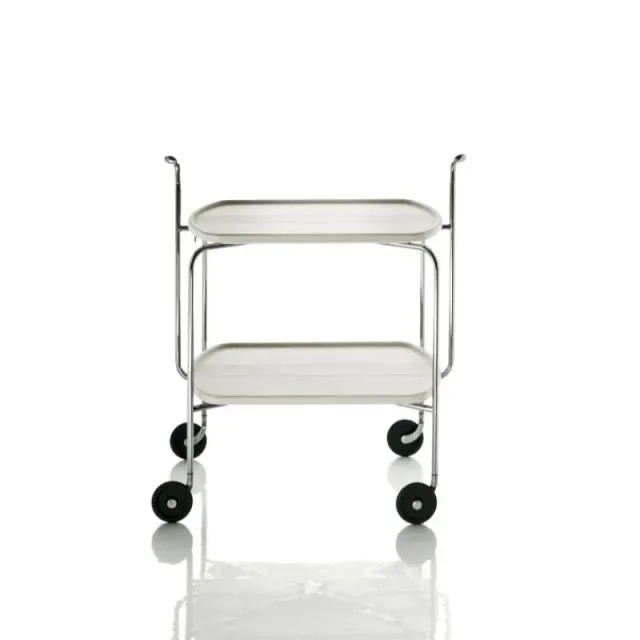Magis Transit carrello pieghevole acciaio cromato