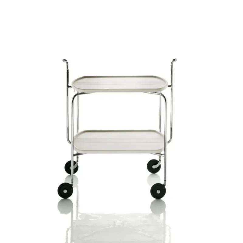 Magis Transit carrello pieghevole acciaio cromato