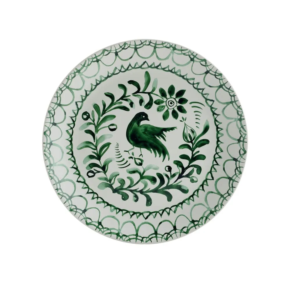 Fitz and Floyd Sicily Green servizio piatti 12 pezzi stoneware