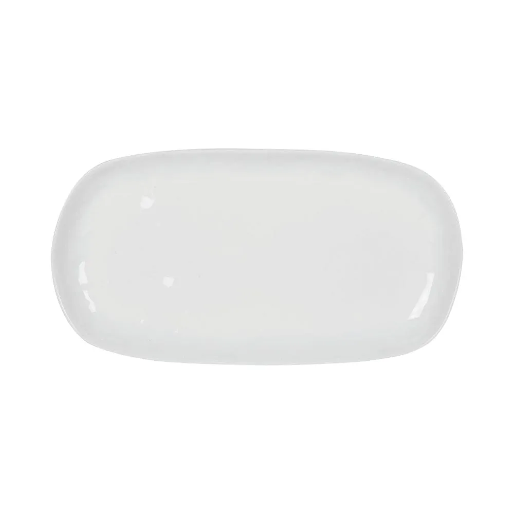 Fitz and Floyd Everyday White Organic vassoio 38 cm porcellana