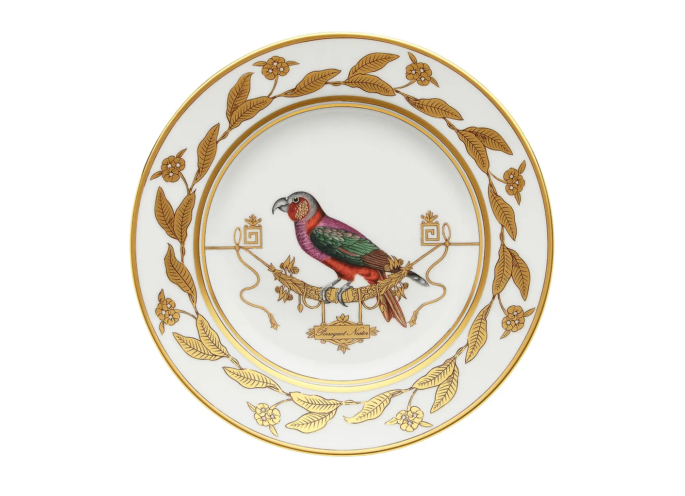 Richard Ginori Volière piatto dessert porcellana