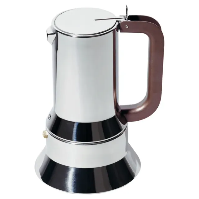 Alessi 9090 caffettiera moka 9 tazze acciaio