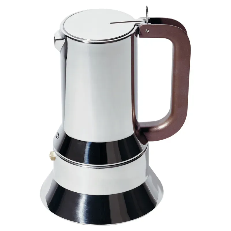 Alessi 9090 caffettiera moka 9 tazze acciaio