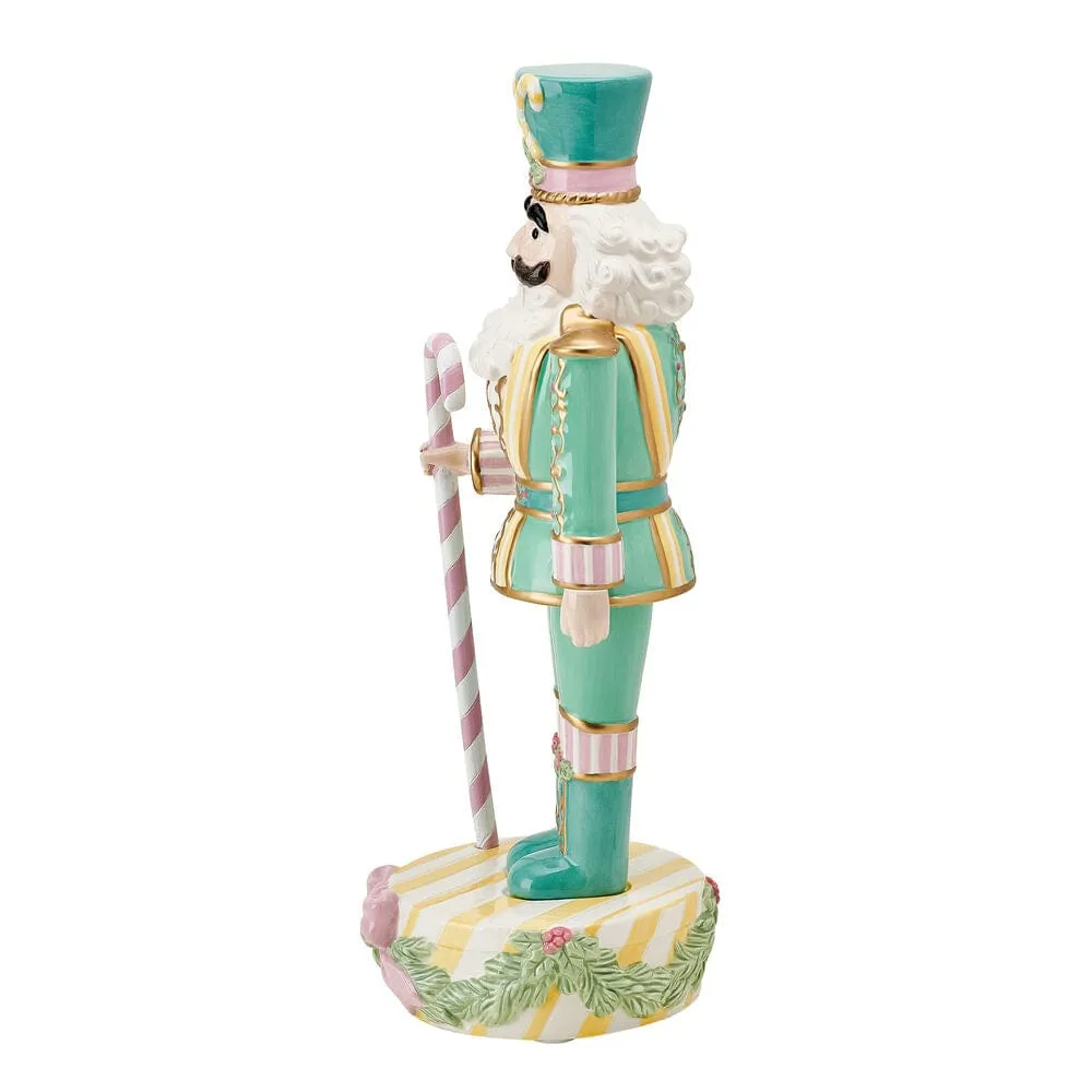 Fitz and Floyd Cotton Candy Soldier Schiaccianoci Natale 43 cm