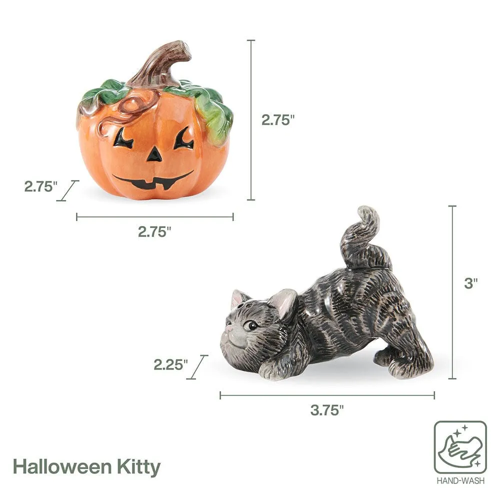 Fitz and Floyd Halloween set sale e pepe gatto zucca