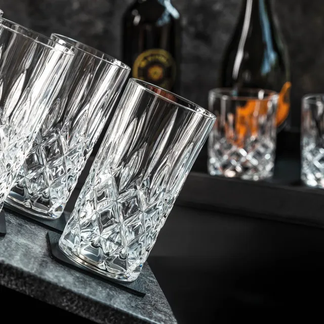 Silwy Longdrink Diamond Bicchieri Magnetici Set 2 Cristallo