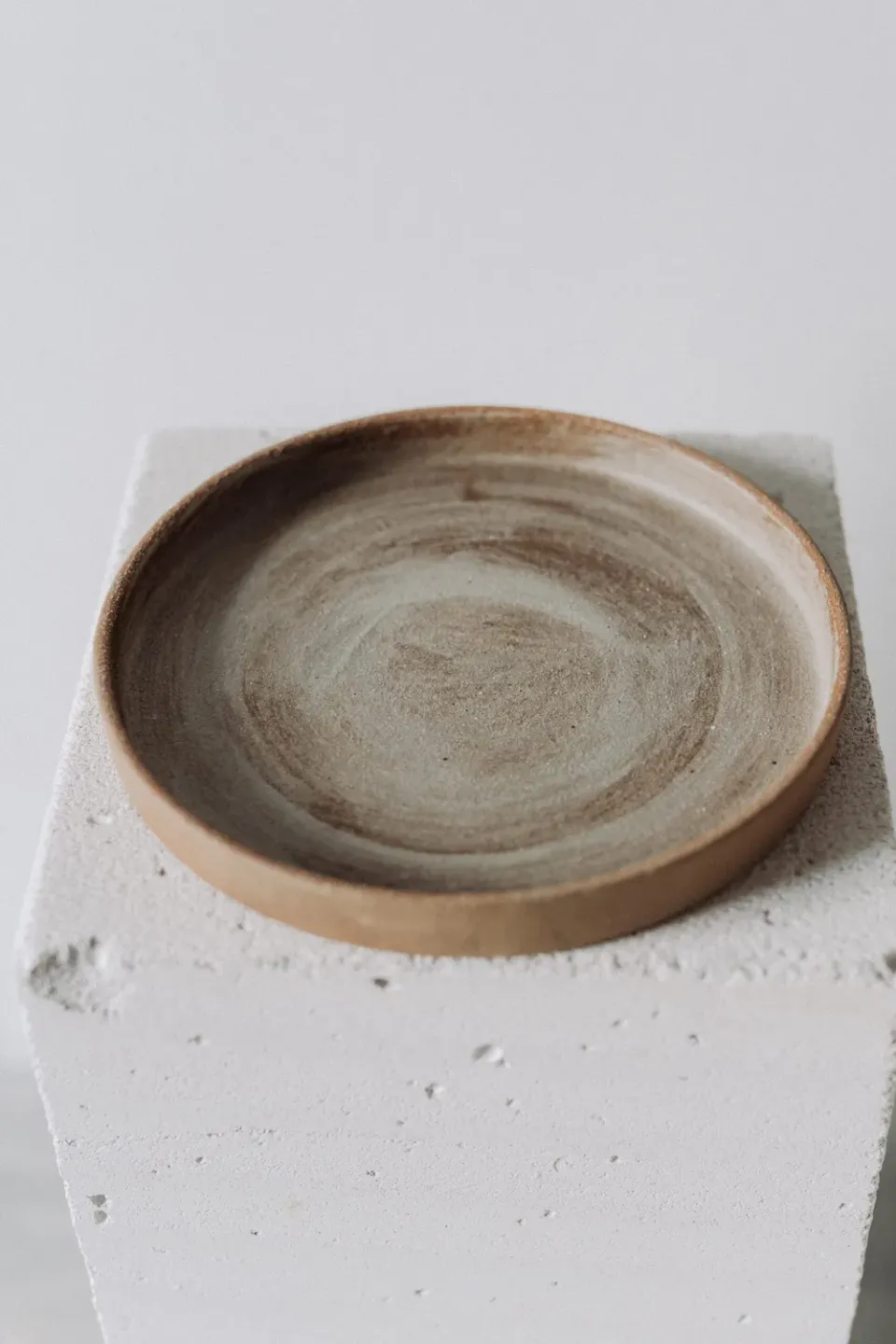 Poemi Earth piatto 22 cm terracotta