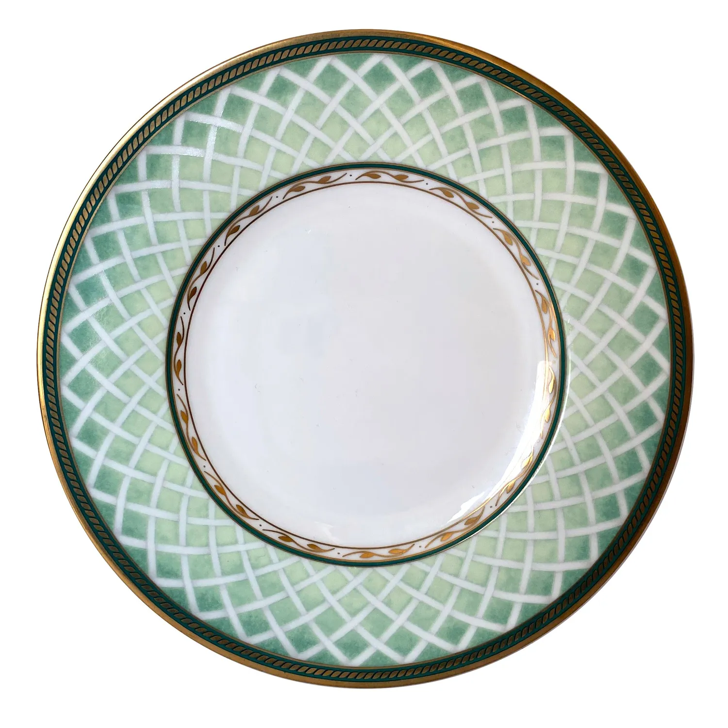 Fitz and Floyd Winter Holiday piattino pane burro bone china