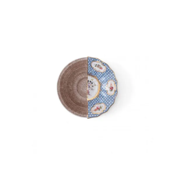 Seletti Hybrid Djenne tazzina caffè bone china bicolore