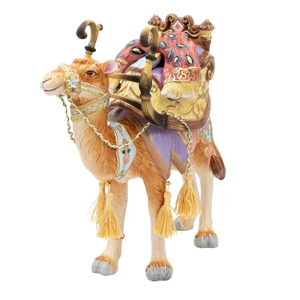 Fitz and Floyd Nativity Cammello Babilonese Statuetta 30 cm