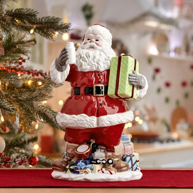 Fitz and Floyd St. Nicholas statuina Babbo Natale 35,5 cm