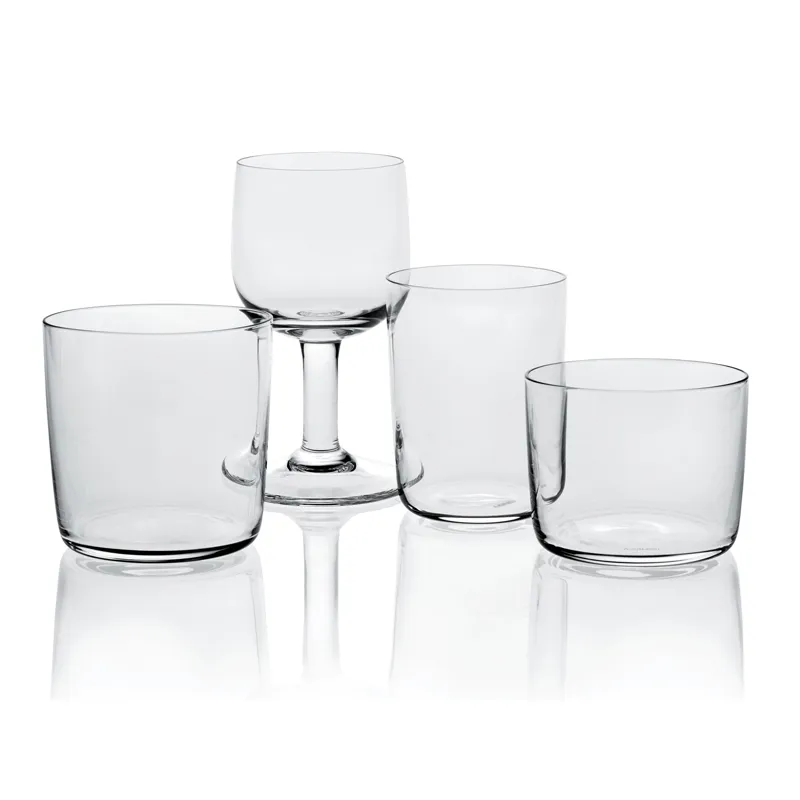 Alessi Glass Family set 4 bicchieri acqua vetro