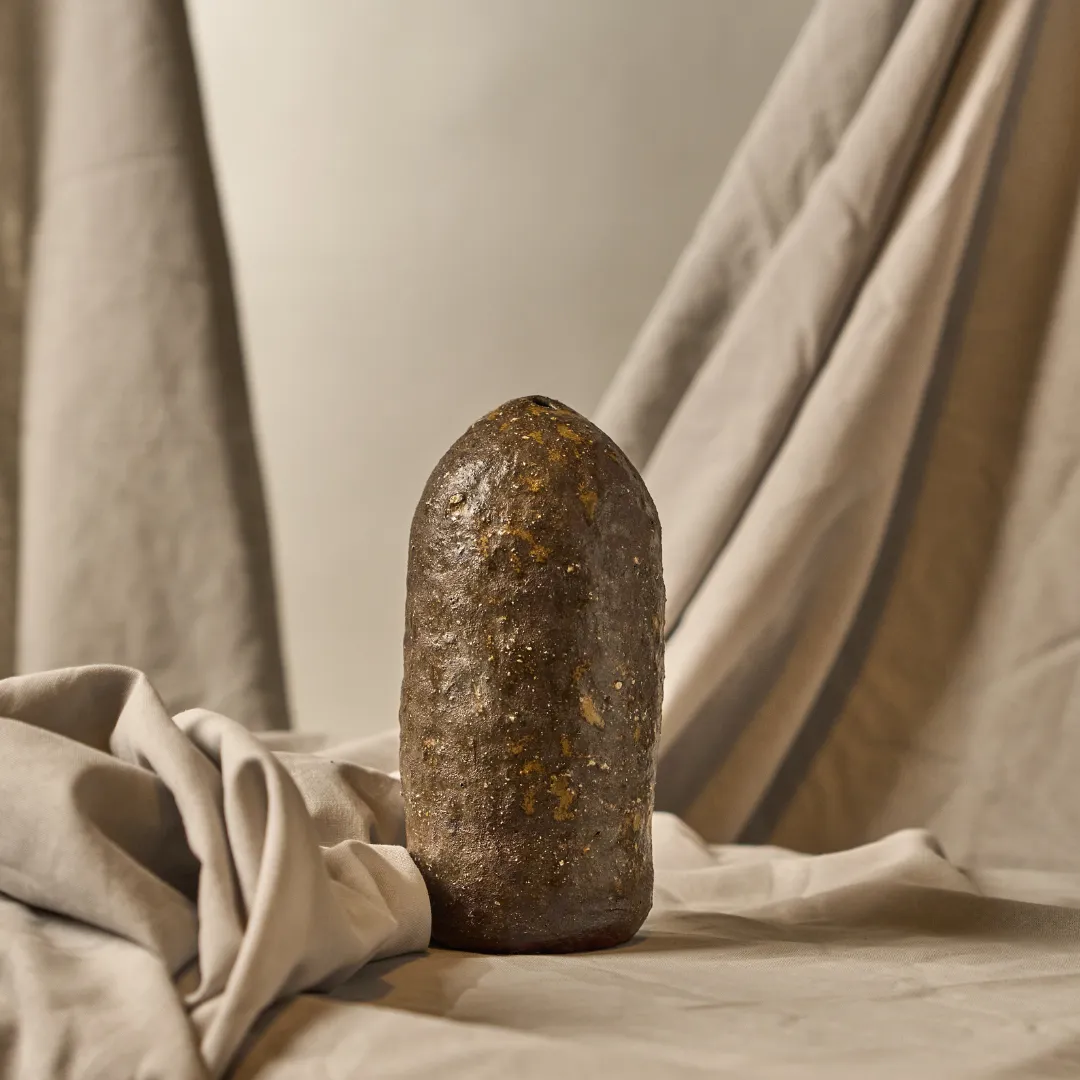 Studio Delta Pottery Umbral #2 bottiglia argilla selvatica