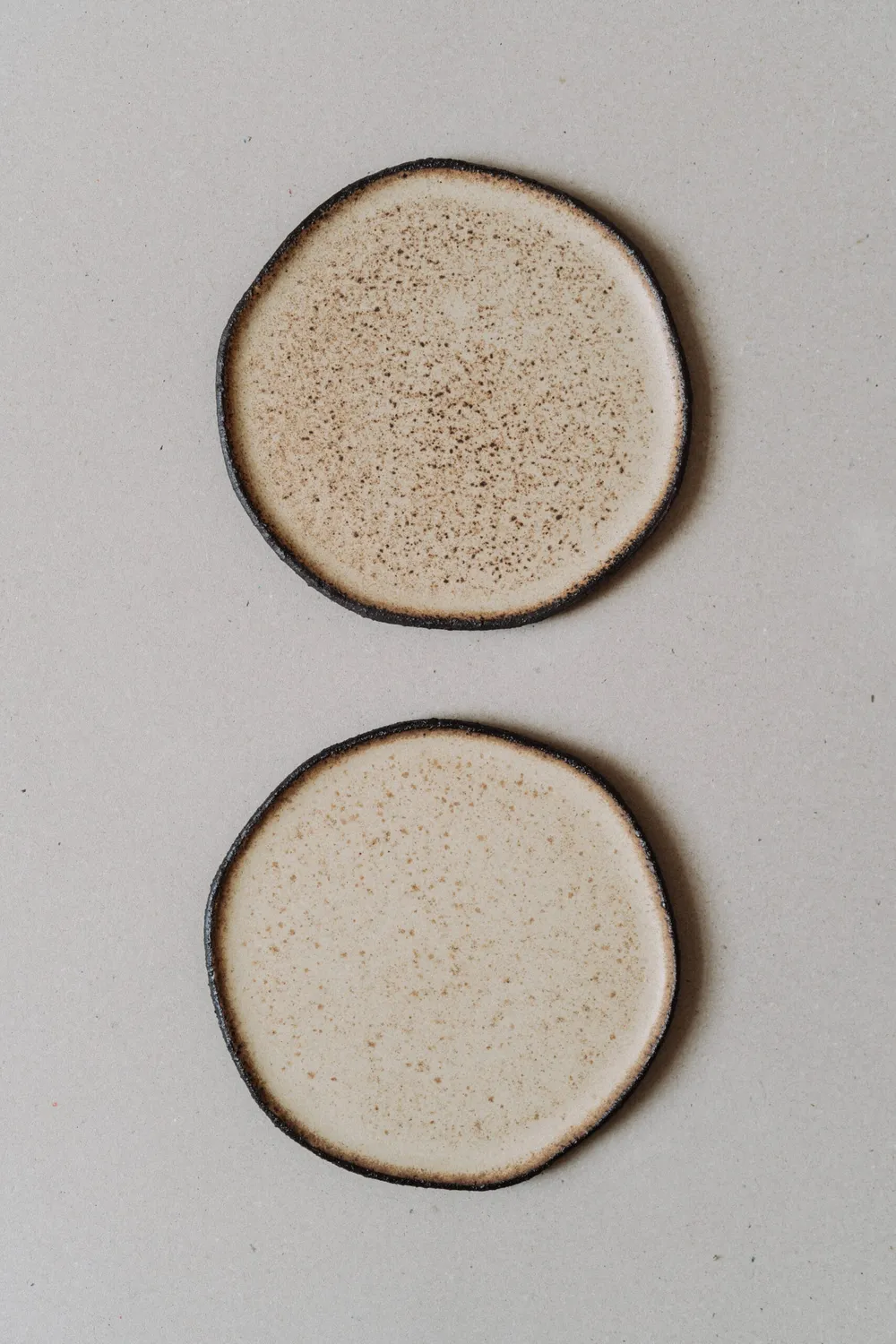 Poemi Rou/A 21 cm piatto piano beige terrazzo