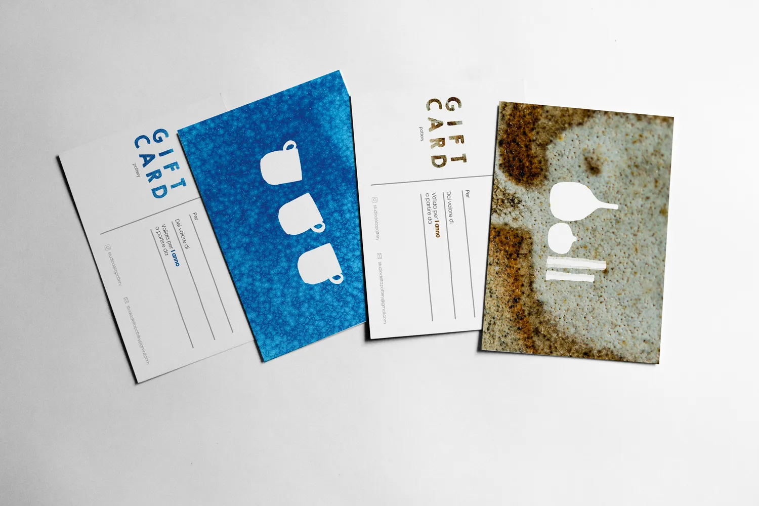 Studio Delta Pottery Gift Card buono 30 € ceramiche