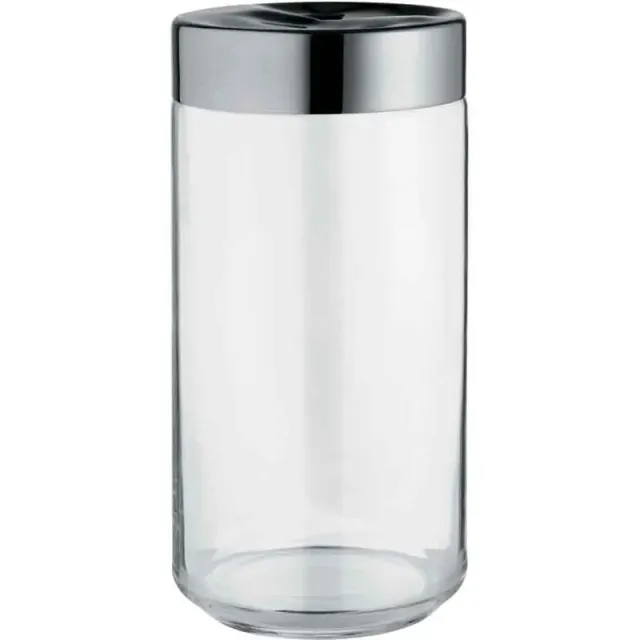 Alessi Julieta XL barattolo vetro coperchio acciaio