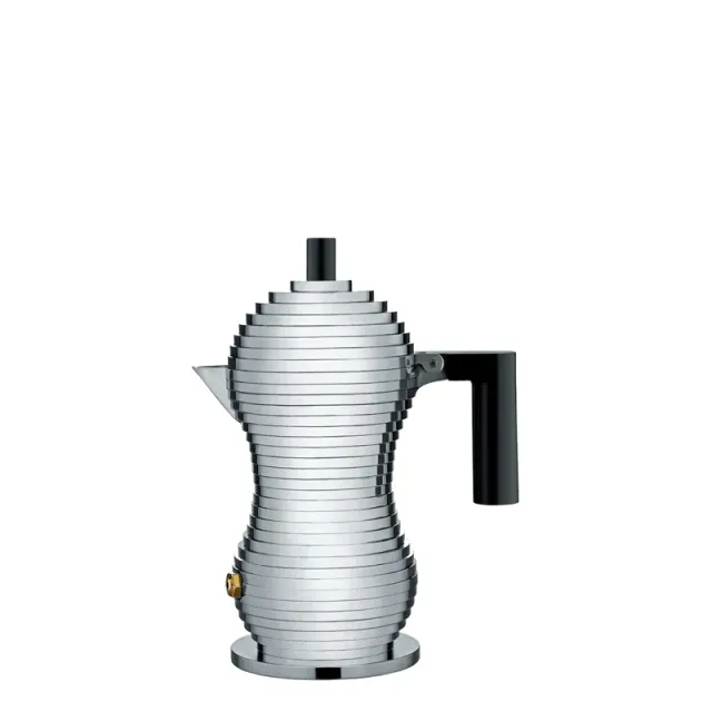 Alessi Pulcina caffettiera 1 tazza nera