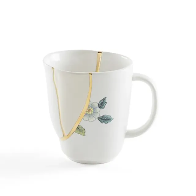 Seletti Kintsugi Mug 1 tazza oro kintsugi