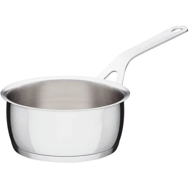 Alessi Pot&Pans casseruola 16cm manico lungo acciaio
