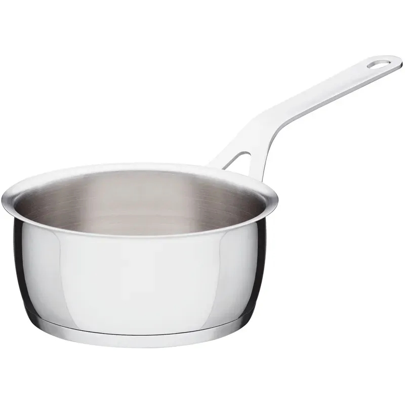 Alessi Pot&Pans casseruola 16cm manico lungo acciaio
