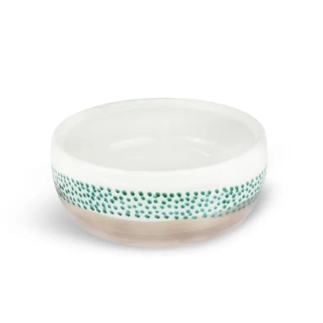 400 Gon Oasi piatto ceramica decoro naturale artigianale