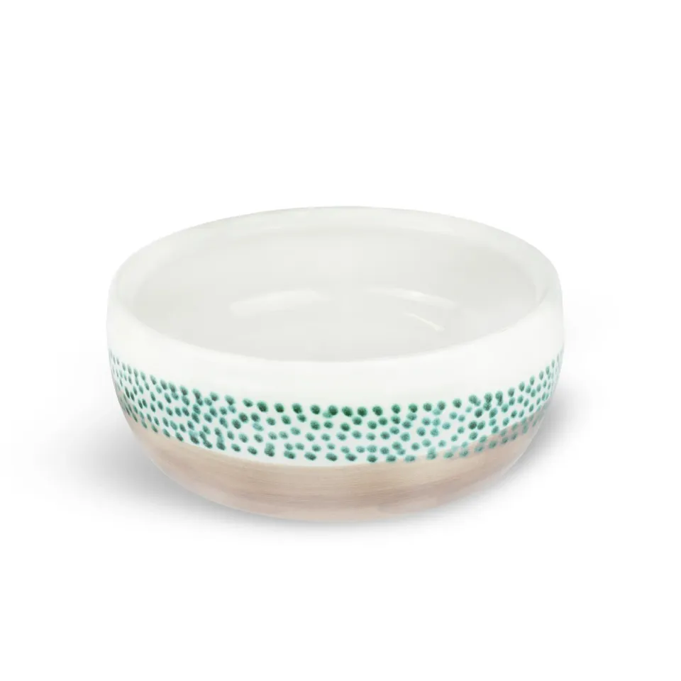 400 Gon Oasi piatto ceramica decoro naturale artigianale