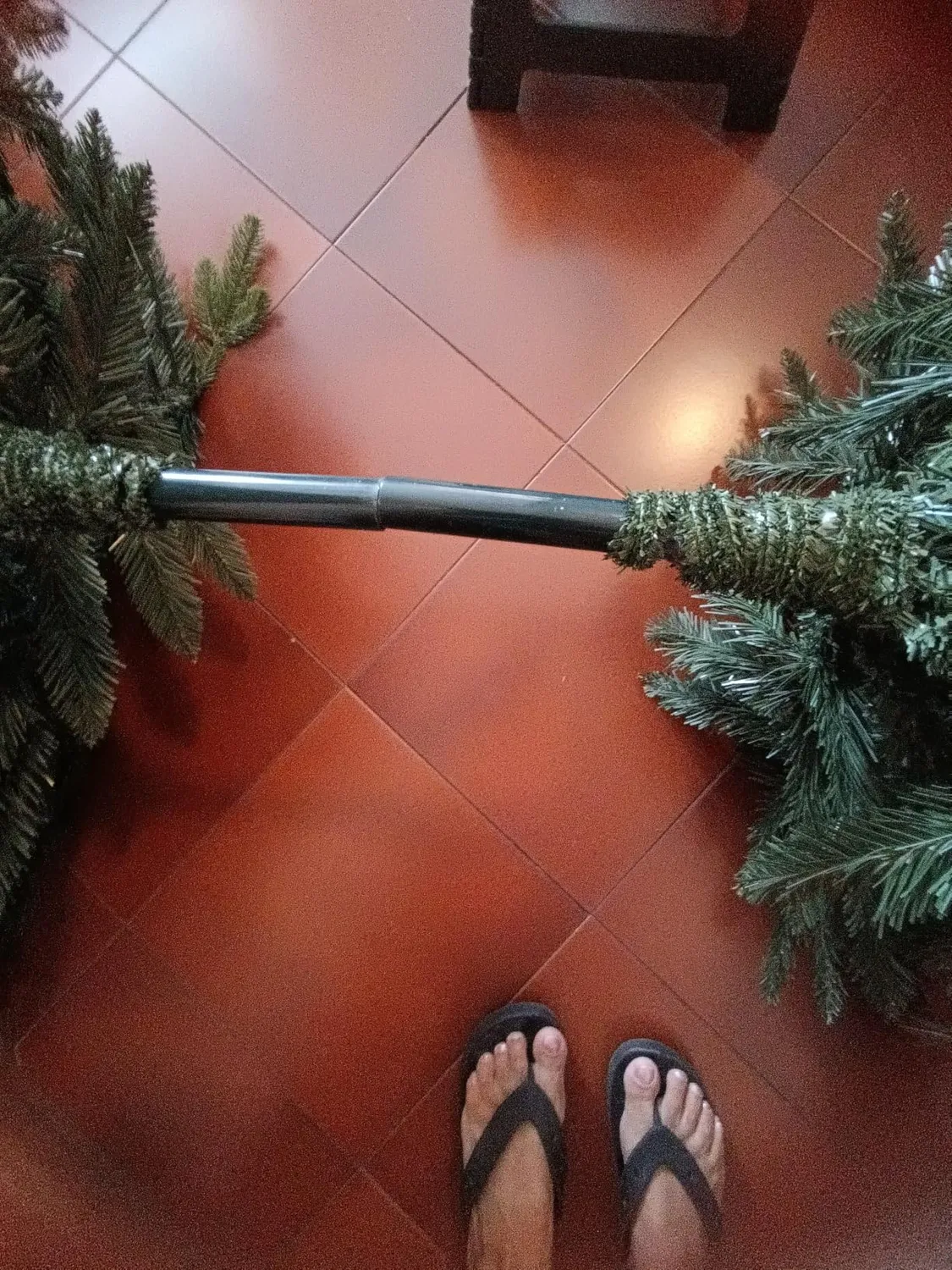 Pure Living albero di Natale artificiale 180 cm realistico